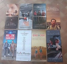 Lotto di 8 locandine originali FILM ITALIANI 33x70cm. circa 