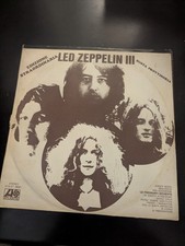 Led Zeppelin ‎– Led Zeppelin III LP VINILE 33 Giri Vinyl 1970 BUSTA PROVVISORIA