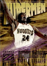 card NBA Basketball # 183 Antonio McDyess 1997 Fleer