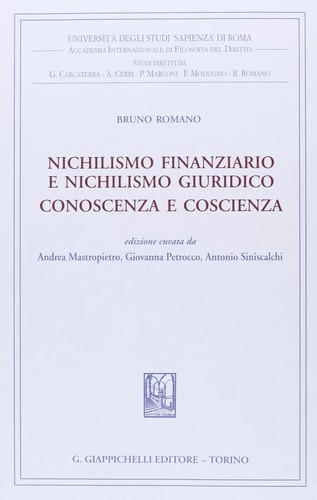 Nichilismo finanziario - nichilismo, e