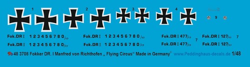 Peddinghaus decals 3708 - peddinghaus-decals, 1/48