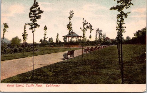 Cartolina band stand castle - cartolina,
