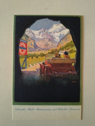 Cartolina pubblicitaria - cartolina,