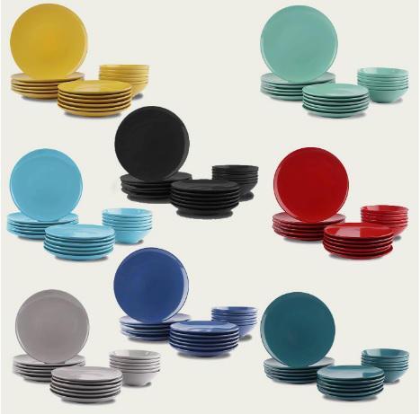 Set piatti ceramica - piatti,
