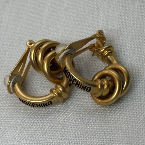 Moschino orecchini cerchio - moschino,