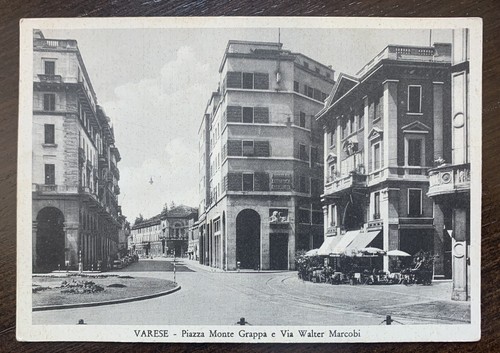 Vecchia cartolina varese - vecchia,