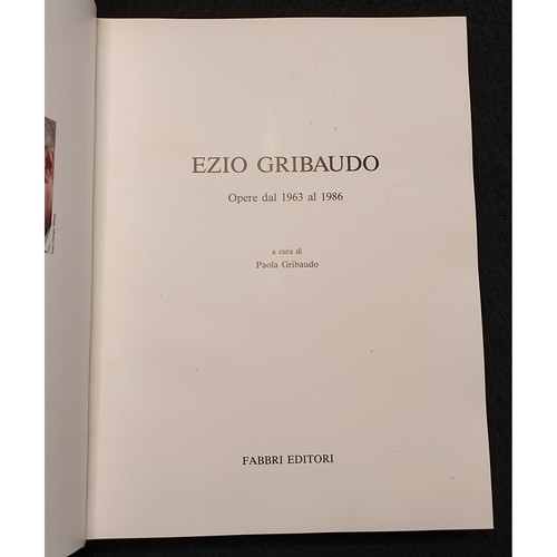 Ezio gribaudo opere dal - -,
