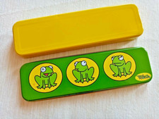 Scatola astuccio portapenne metallico vintage RANE WITCH