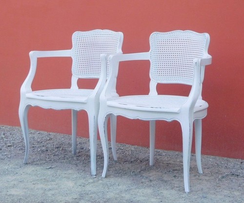 Coppia poltrone rocaille - di,