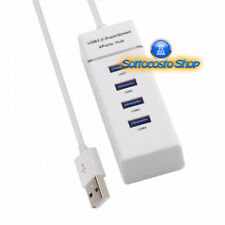 MULTIPRESA HUB USB CON 4 PORTE