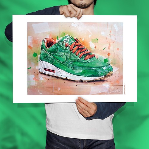 Poster nike air max patta - 90, x