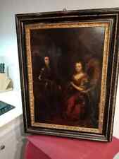 Dipinti antichi 800 oil painting on Canvas antique 600  700 fiamminghi