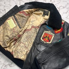 Avirex XL Flight Jacket Nero