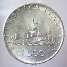REPUBBLICA ITALIANA 500 lire