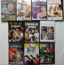10 DVD 30 film Classic Far Country Wayne Liz Scaramouche Casablanca Stooges Noir