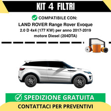 Kit 4 Filtri Tagliando per