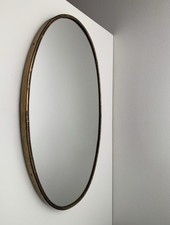 Specchio Cornice Ottone Stile