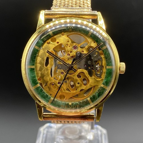 Targa orologio vintage revue - orologio,