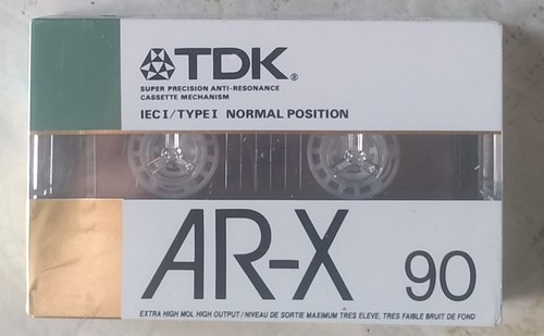 Audiocassetta tdk 90 - audiocassetta, top