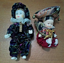 LOTTO N° 2 PZ BAMBOLE CERAMICA VINTAGE ANNI 90