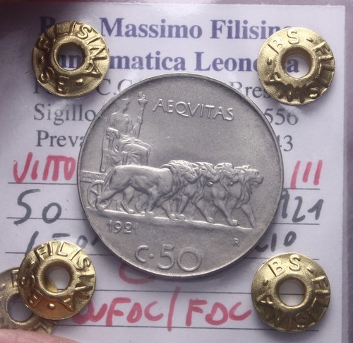 Veiii centesimi leoni - 50,