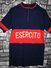 #Vintage Cycling Jersey wool Maglia Ciclismo Bici GS Esercito  '70 eroica