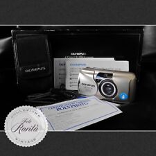 OLYMPUS MJU II ZOOM 80 PANORAMA "CHAMPAGNE"(1999) -COMPATTA AF "INSTANT CLASSIC"