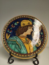 Piatto ceramica maiolica - in,
