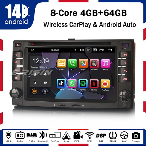 64gb carplay android 14 - 7"64gb,