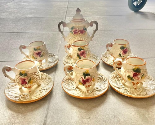Servizio caffè porcellana - caffè, x6