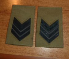 CAPORALMAGGIORE - ESERCITO ITALIANO - PAIO GRADI TUBOLARI CAMICIA  ANNI 70/80