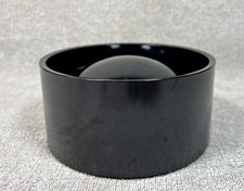 POSACENERE VINTAGE CINI & NILS CILINDRICO A CALOTTA DESIGN OPI MILANO 1969 BLACK