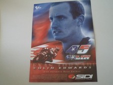 advertising Pubblicità 2004 SIDI e COLIN EDWARDS