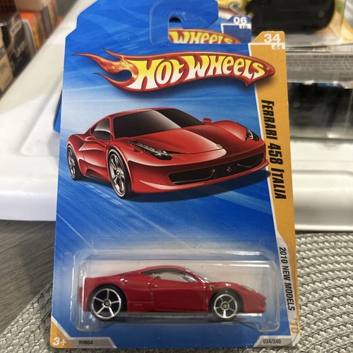 Hot wheels ferrari 458 italia - ferrari,