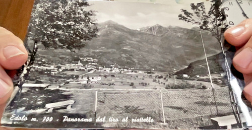 Edolo panorama dal tiro - tiro, a