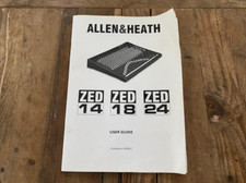 Allen and Heath ZED 14,18,24 guida utente