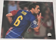 Xavi Autograph Signed Futbol