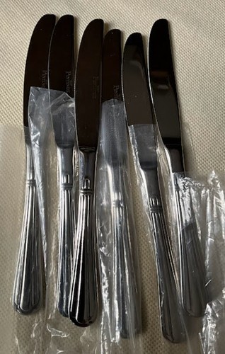Pintinox steel table knives 6 - steel,