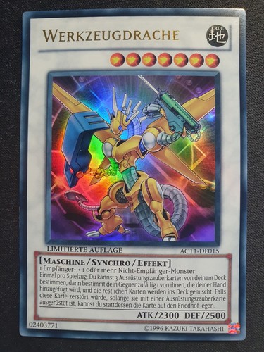 Ac11 de015 drago - yu-gi-oh!, ac11-de015