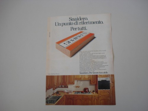 Advertising pubblicità 1981 - pubblicità,