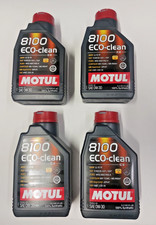 OLIO MOTORE MOTUL 8100 ECO-CLEAN 0W-30 100% SINTETICO 4 LITRI SCOOTER PIAGGIO