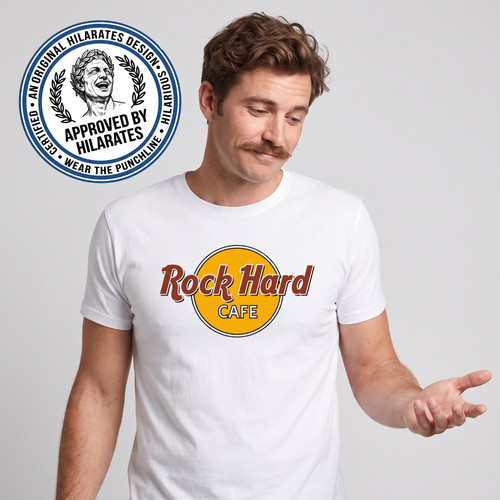 Shirt unisex rock hard cafe - unisex,
