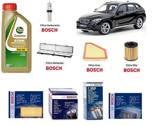Kit filtri tagliando - bosch, +