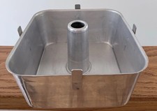 Padella quadrata in alluminio per alimenti angelo