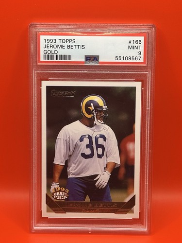 Topps 1993 jerome bettis 166 - jerome, #166