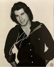 Foto firmata John Travolta con certificato di autenticità autografo pulp fiction sabato sera febbre