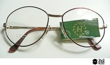 Howard & Cobb'S montatura per occhiali oro 14 kt vintage 1990's (medium)