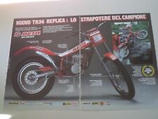 advertising Pubblicità 1987 MOTO BETA TR34 TR 34 REPLICA TRIAL e JORDI TARRES