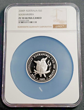 2000 Australia Proof 2 oz .999