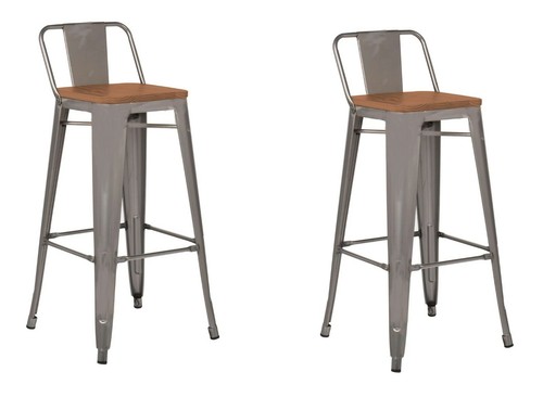Sgabelli metallo stile - metallo,